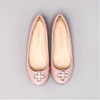 Capodarte Catherine Ballet Flat Shoes in Blush