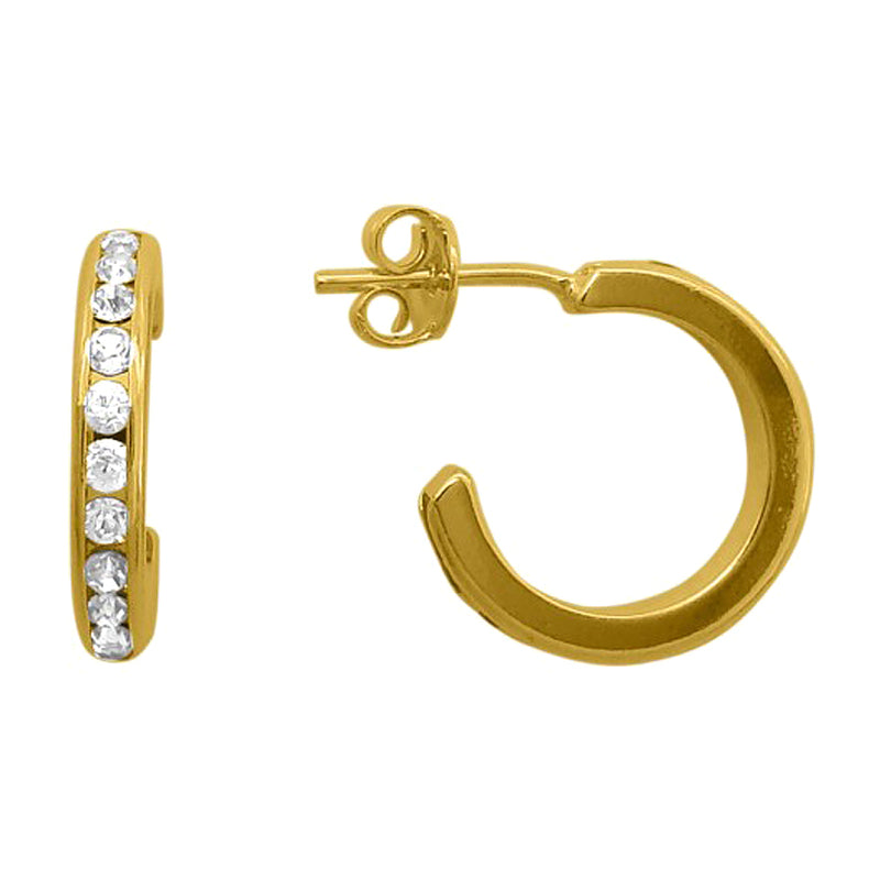 Feng Assorted Hoops in Gold Earrings