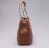 Capodarte Matelasse Tote Bag | Shoulder Bag in Brown