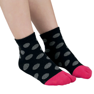 Casual Socks - Black & Pink