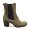 Tuani Green Suede Mid-Calf Boots