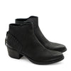 Vanessa Black Suede Ankle Boots